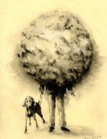 every cloud is its own universe, Mixed Media Drawing by Michael Hermesh, Mondo Creation Show